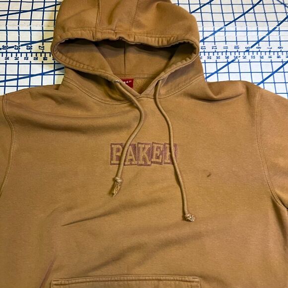 Baker Skateboards Pullover Hoodie Size Large Brown Pullover Skater y2k - Picture 5 of 10